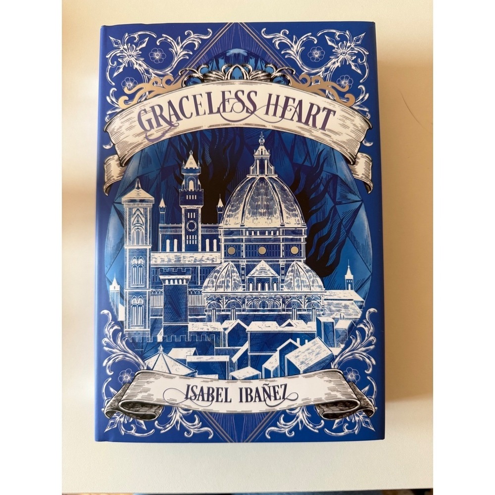 Graceless Heart Isabel Ibanez OwlCrate Signed Special Edition Sprayed Edges HC